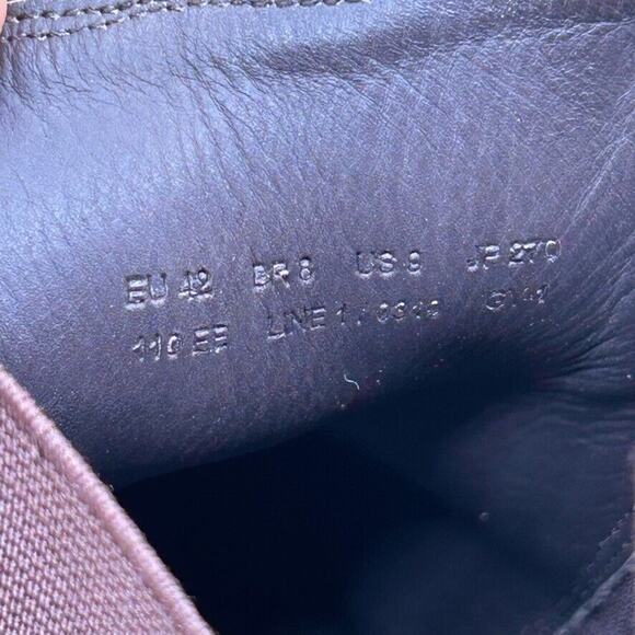 Fugashin Pour‎ Story Et Fall Chelsea Boots Men's Size 9 EU 42 Brown Suede Shoes - Picture 9 of 10